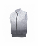 Women's Check Pattern Vest - Light Grey