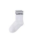 Men's Essential Middle Socks - White
