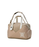 Unisex Women Boston Bag - Beige