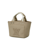 Unisex Color Pop Daily Tote Bag - Beige