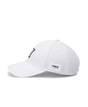 Uni Seersucker  Cap - White