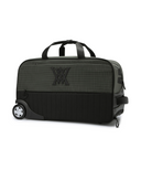 Unisex Big Logo Trolley Boston Bag - Khaki