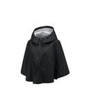 Women's Logo Dot Rain Cape - Black