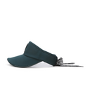 Women's Essential Ribbon Visor - Dark Green
