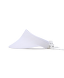 Women's Wide Edge Visor - White