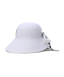 Women's Split-Back Bucket Hat - White