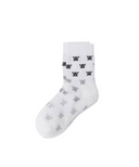 Women's Gradation Socks - White