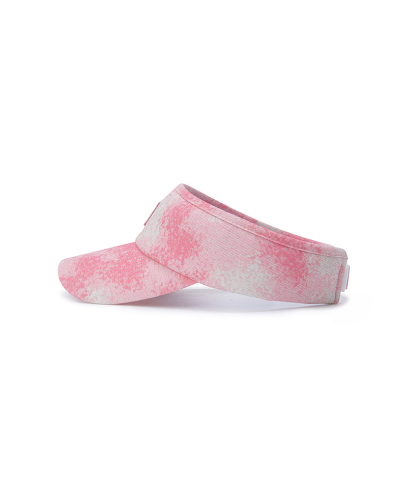 Unisex Color Pattern Visor - Pink
