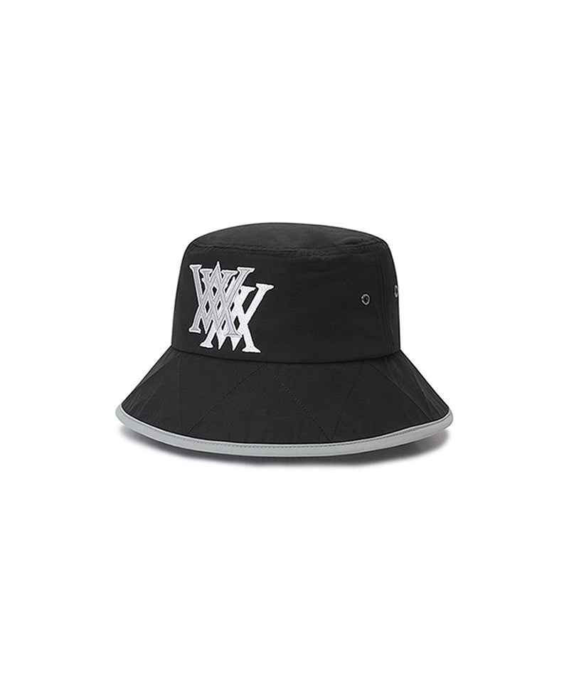Double Logo Bucket Hat