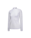 ANEW Golf Women's SM Mock Neck Base Layer - White
