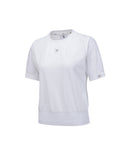 ANEW Golf Women's SM Hybrid Round Short T-shirt - White