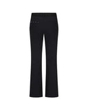 Women's Side Point Boots Cut L/PT - Black