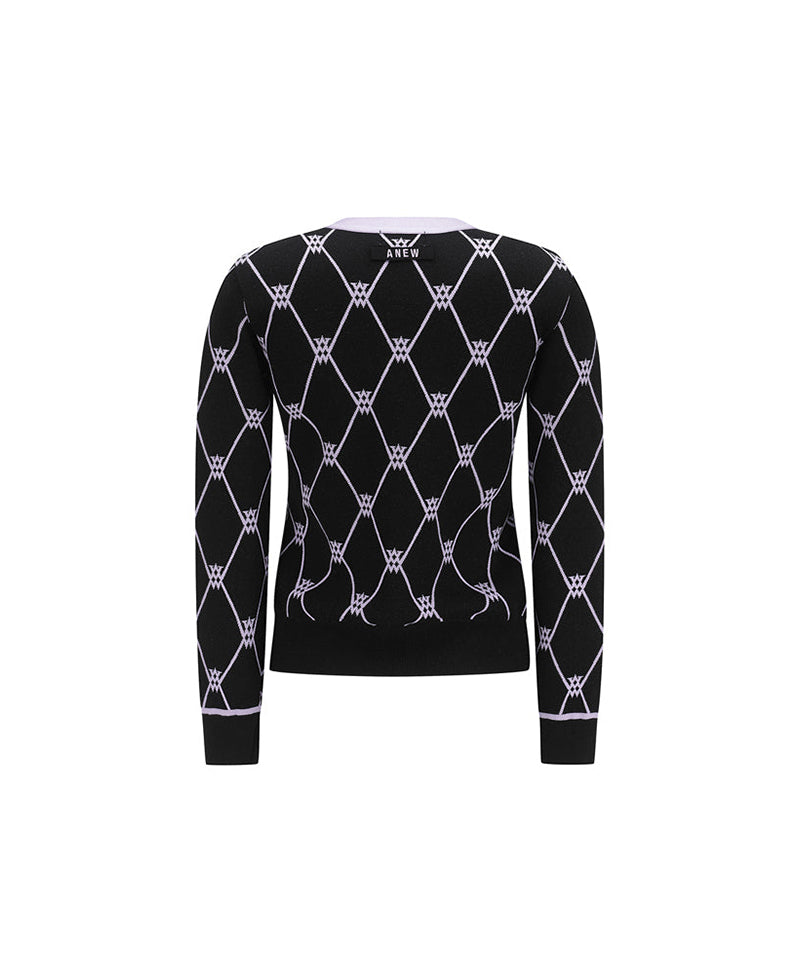 Women's Monogram Logo Entrasia Cardigan