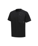 ANEW GOLF Men's SM Wooven Round Short T-Shirt - Black