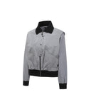 ANEW Golf Women's SP 2-IN-1 MA-1 Jacket - Light Gray