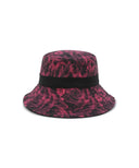 ANEW Golf Uni Tropical Pattern Reversible Bucket Hat - Black