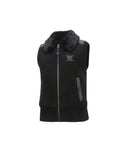 ANEW Golf Women's Fake Fur Collar Hybrid Down Vest - Black