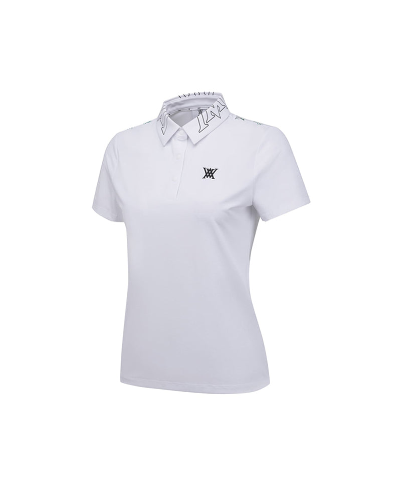 ANEW Golf Women's SM New's Signature Logo Short T-Shirt - White