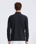 Men's Collared Logo Embo L/TS - D/Gray