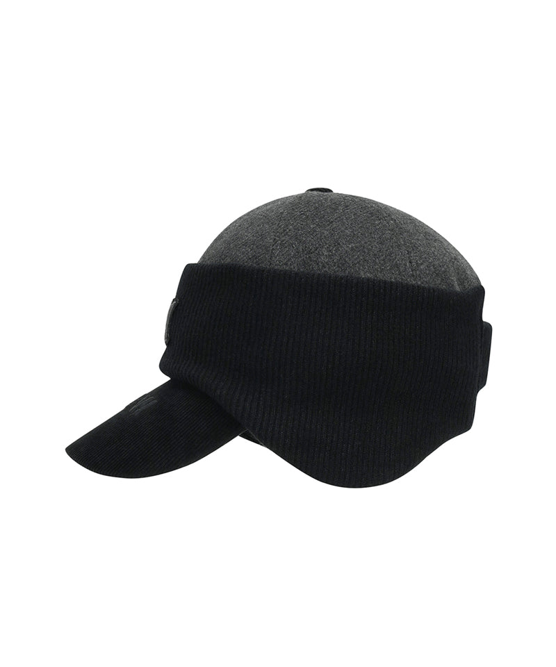 ANEW Golf Men's Knit Band Ball Cap - Black