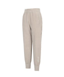Women's Chenille Knit Jogger Pants - Light Beige
