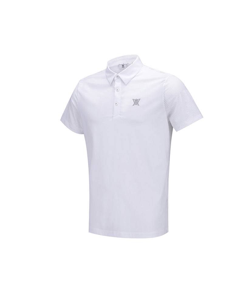 Men's Signature Logo Short T-Shirt - White