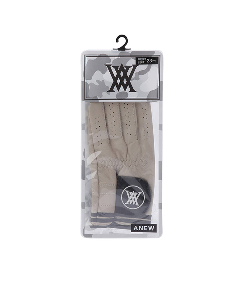 Men's Thumb Combi Glove - Beige