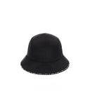 Women's Visor Logo Point Nylon Bucket Hat - 2 Colors