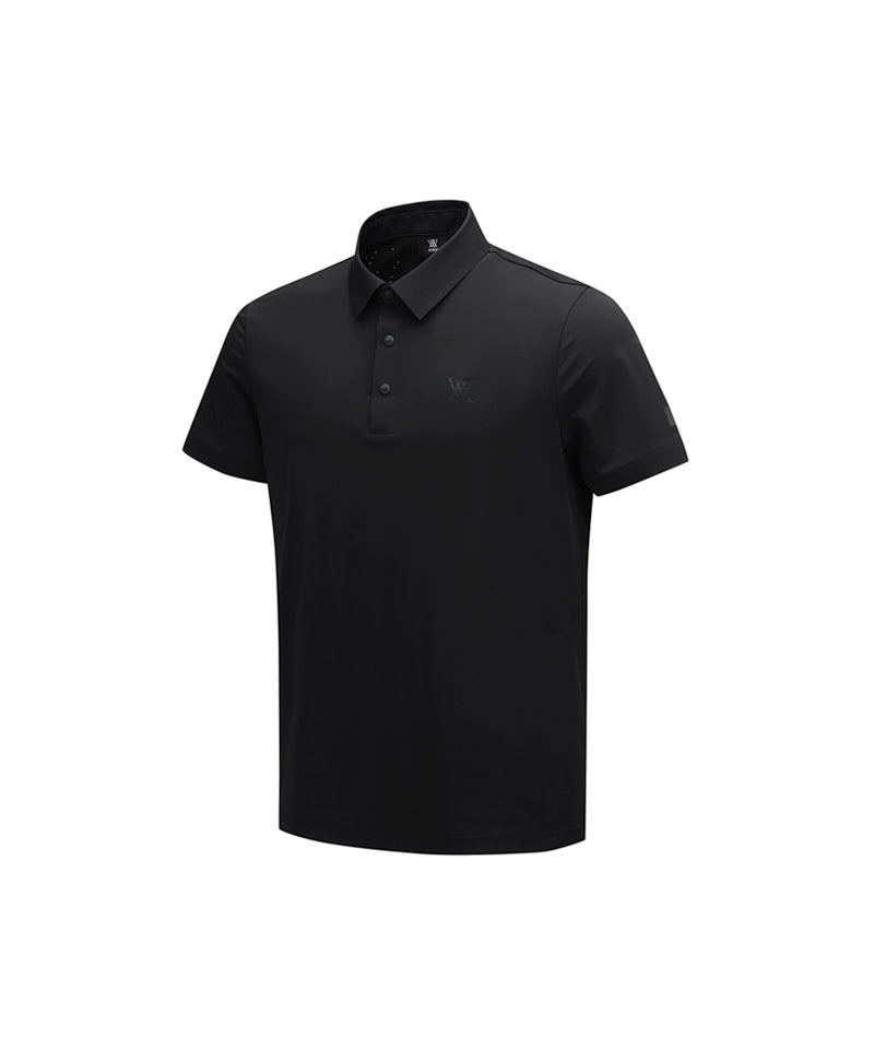 ANEW GOLF Men's SM Black Finish Short T-Shirt - Black