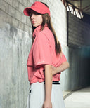 Anew Golf Women's Short Sleeve Anorak - Coral