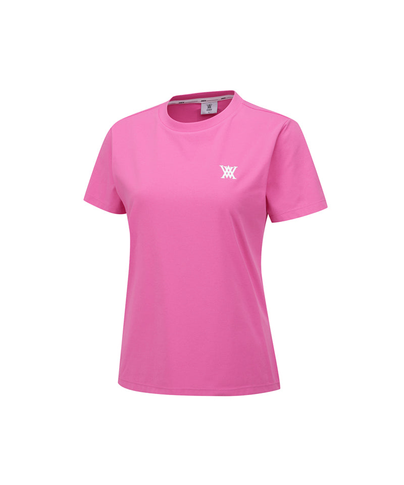 ANEW Golf Women's SM Essential Round Short  T-Shirt - Hot Pink