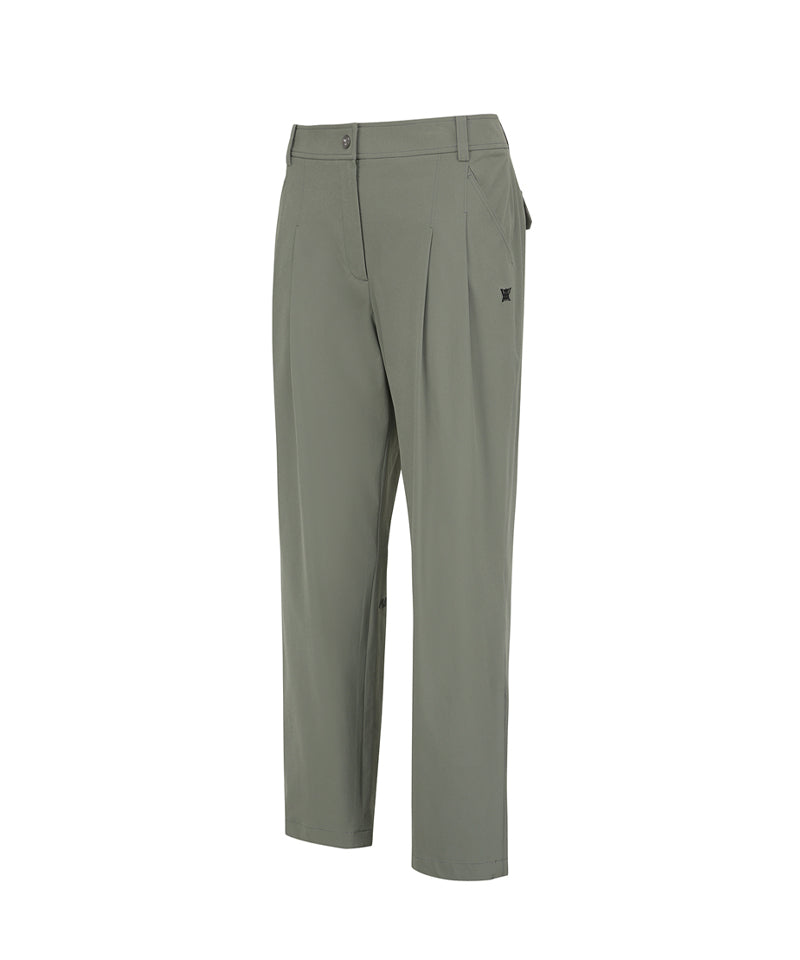 ANEW Golf Women's SM Roll Up Pants - Light Khaki