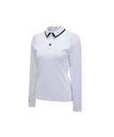 ANEW Golf Women's SM Mesh Hybrid Long T-Shirt - White