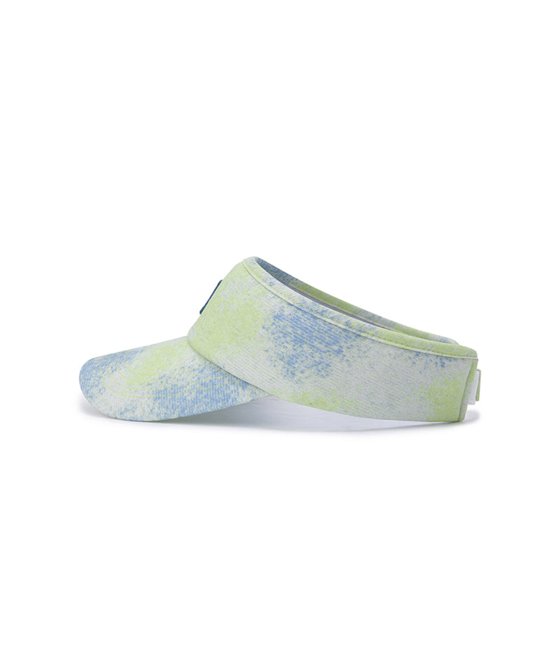 Unisex Color Pattern Visor - Lime
