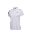 ANEW Golf Women's SM Logo Point Short T-Shirt - White
