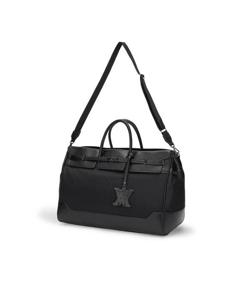 Lock Flap Big Tote Bag - Black