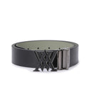 Men's Logo Point Reversible Belt - Black