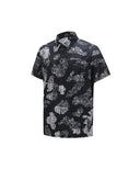 ANEW GOLF Men's SM Wave Pattern Short T-Shirt - Black