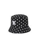 New Pattern Bucket Hat - Black