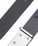 Women's Logo Punching Belt - Black