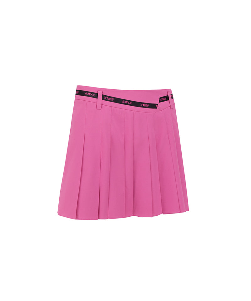 Anew Golf Women's SM Incision Pleated Half Pants - Hot Pink