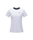ANEW Golf Women's Square Lip Crew Neck Short T-Shirt - White