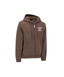 Men's Comfort Hoodie Knit Cardigan - Brown