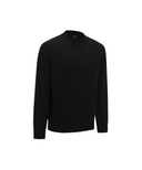 Men's Logo Pattern Turtleneck Sweater - Black