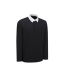 Men's Contrast Collar T-Shirt - Black