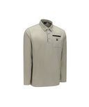 Men's Stud Pocket T-Shirt - Khaki Beige