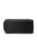 Uni Vintage Leather Boston Bag - Black