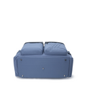 Uni Color Block Boston Bag - Navy