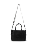Women's Two Tone Tote Bag - Black
