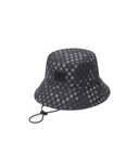 Uni Logo Mosaic Reversible Bucket Hat - Black